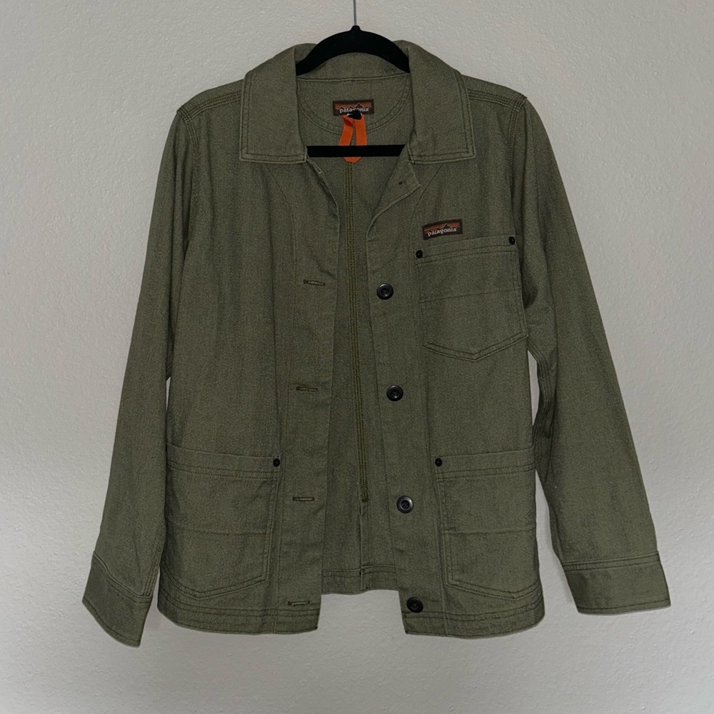 Patagonia XS unisex Army Green Coverall Jacket - never worn